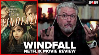 Windfall 2022 Netflix Movie Review [upl. by Helmer]