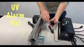 UV Filter Alarm Easy Fix  How to Disable a UV Alarm on a ViquaUV Max System [upl. by Liatris]