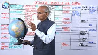 पृथ्वी की भू गर्भिक संरचना Geological History of Earth Part 17  By Prof SS Ojha [upl. by Ethbinium]