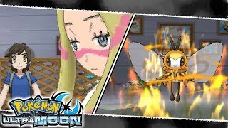 HD Totem Battle  Ribombee  Pokemon Ultra SunUltra Moon [upl. by Llenra]