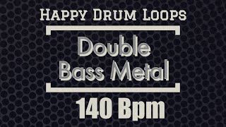 Double Bass Drum Loop 140 bpm [upl. by Sarad641]