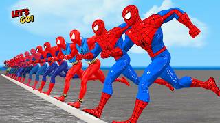 Siêu nhân nhện🔴Spider Man attacked by Hulk family vs Joker vs Team 5 Spider Man best vs shark spider [upl. by Nauqyaj752]