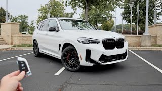 2022 BMW X3M Competition Start Up Exhaust POV Test Drive and Review [upl. by Cote]