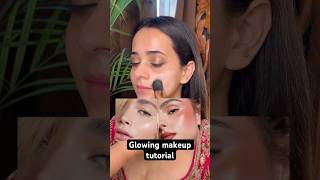 Glowing makeup tutorial shortvideo lipstics makeupartist comedy lipmakeup makeuplipstick [upl. by Lenno]