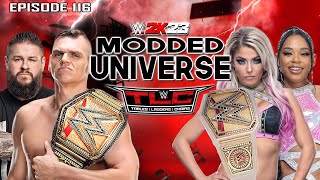 WWE 2K23 Modded Universe Mode Episode 116 TLC TABLES LADDERS amp CHAIRS [upl. by Maridel]