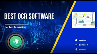 Best OCR Software for Text Recognition SwifDoo PDF Nanonets FreeOCR A9T9 OCR2Edit [upl. by Alroy436]