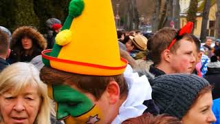 Fasching in Ismaning 2018 Ismaniger Faschingsumzug Teil I vom Ismaninger Burschenverein [upl. by Elletnahc592]