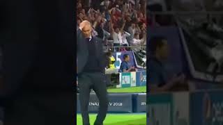 zidane reaction🐐💦 viralvideo football bestgoalsoftheweekefootball edit [upl. by Odnomra511]