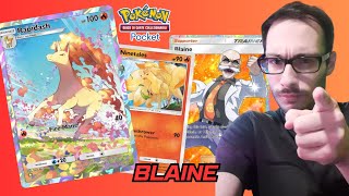 BLAINE IL MIGLIOR F2P TOP DECK POKEMON POCKET [upl. by Pelage]