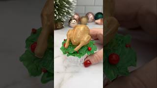 Turkey cupcakes 🦃🧁 cupcake thanksgiving turkey cakeart cakedbyrach shortsfeed cutefood [upl. by Elletsyrc]