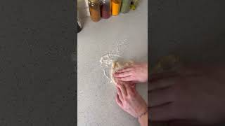 Homemade pasta recipe with just 3 ingredients pastarecipe [upl. by Lledrev]