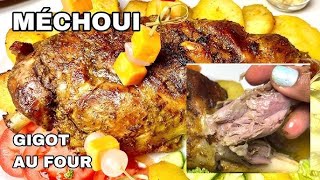 Mechoui dans la cocotte minute🌟Recette inratable🌟Viande fondante 🤩gigot délicieux dans l’autocuiseur [upl. by Eidua]