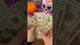 ASMR cash stuffing wallet 4 the week money asmr shorts cashstuffing satisfying [upl. by Tenenbaum133]