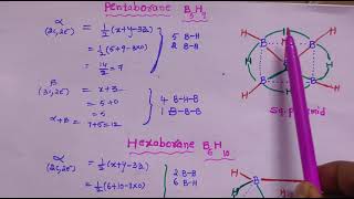 STRUCTURE OF BORANESSTRUCTURE OF HIGHER BORANES [upl. by Trebor525]