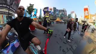 Dundas square toronto summer active [upl. by Hurlee]