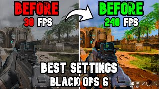 Best PC Settings for COD Black Ops 6 Optimize FPS amp Visibility BETA [upl. by Atiuqet]