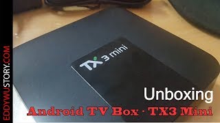 Unboxing  Review TX3 Mini  Android TV Box apa sih gunanya [upl. by Noguchi717]