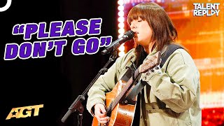 Stephanie Rainey’s Emotional Original Performance of Please Dont Go  AGT 2024 [upl. by Florian729]