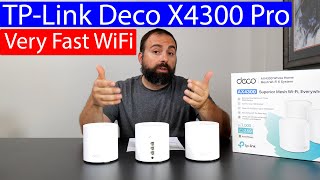 TP Link Deco X4300 Pro WiFi 6 Review  Unboxing Speed Test Range Tests Deco App and Much More [upl. by Plotkin]