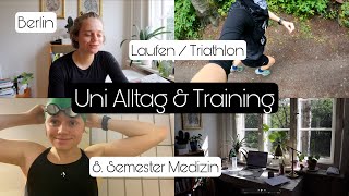 Neurologie Uni Alltag im 8 Semester 703 Triathlon Training amp Berlin [upl. by Asenav]