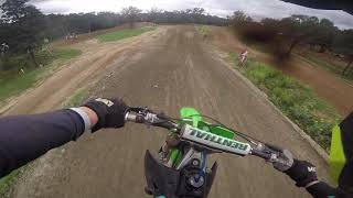 07 Kx250 2 Stroke GoPro Murphys Mx [upl. by Labina]