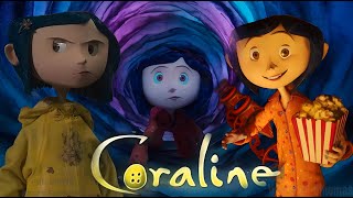 Coraline Full Movie2009 Dakota FanningTeri HatcherHenry Selick Facts and Reviews [upl. by Giraud]