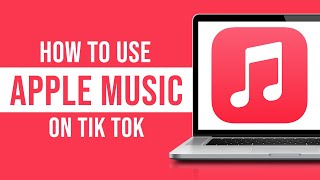 How to Use Apple Music on Tik Tok 2024 [upl. by Hersh]