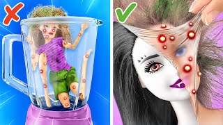 Transform This Nerd Girl 💫🎃Spooky Halloween Makeover [upl. by Nnahaid]