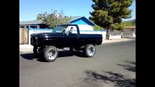 Blazer Lifted on 22x14 XDs on 35quot Super Swampers [upl. by Katuscha969]