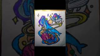 Doodle art doodle doodleartdrawing doodles art sketch easy simpleshortstimelapse [upl. by Mahtal]