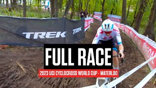 FULL RACE 2023 UCI Cyclocross World Cup Waterloo [upl. by Emelun]