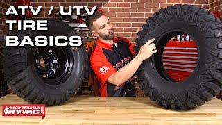 7 Basics To Know About ATVUTV Tires [upl. by Aronek744]