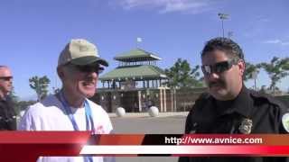 Dave Gusman of AMR crowd and rider safety for the Amgen race stage 3 Palmdale CA USA93551 [upl. by Doris]