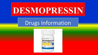 DESMOPRESSIN  Generic Name  Brand Names How to use Precautions Side Effects etc [upl. by Braca]