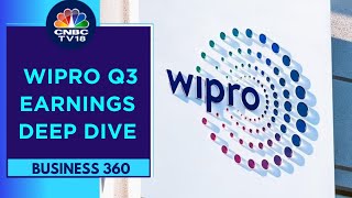 Wipro Beats Muted Estimates In Q3 Even As Revenue Declines By 17  Earnings Central  CNBC TV18 [upl. by Scheers]