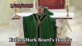 Fr Mark Beards Homily  quotDeceivedquot  4th Sunday in Ordinary Time Year B  1282018 [upl. by Munshi]