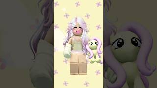 Cute Roblox Fluttershy Girl Outfit Idea My Little Pony [upl. by Althee]