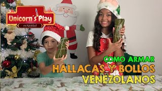 COMO ARMAR HALLACAS Y BOLLOS NAVIDEÑOS DE VENEZUELA [upl. by Atekan]