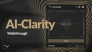 NEW PLUGIN Techivation AIClarity Walkthrough [upl. by Marquita]