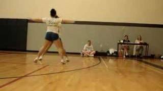 Gresham Cheerleading Tryout Dance 0708 [upl. by Ahsaele97]