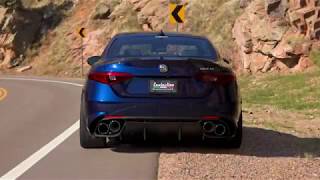 Alfa Romeo Giulia Quadrifoglio Stradale Exhaust [upl. by Gaylor264]