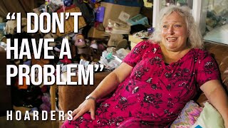 Hoarder Refuses To Admit She Has a Problem  Hoarders [upl. by Adnorahc]