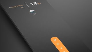 Dark Flow TS2B UI for klwp [upl. by Tayib]