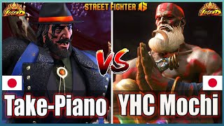 Street Fighter 6 🔥TaketakePiano JP Vs YHC Mochi DHALSIM 🔥Best Ranked Match🔥FightingGameWorldX [upl. by Humo288]