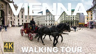 Vienna Austria Walking Tour 4K Ultra HD [upl. by Margarete]