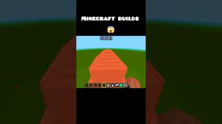 Minecraft builds😱  tower building hack in minecraft  minecraft shorts viral hack [upl. by Emina972]