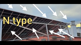 Panel solar Tipo N Bifacial ¡ IMPRESIONANTE [upl. by Spatz]