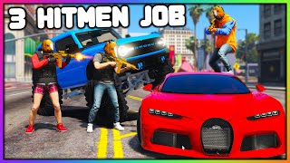 GTA 5 Roleplay  3 HITMEN vs TARGETS AND COPS  RedlineRP [upl. by Akinet]