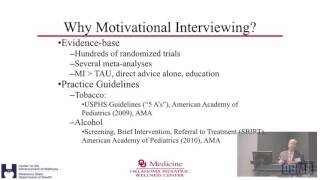 Pediatric Obesity Conference  Motivational Interviewing [upl. by Elleuqram]