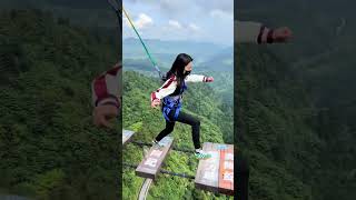 Funny And Exciting CollectionBungee Jumping With Rope In Beautiful Placefunny bungee [upl. by Syd]